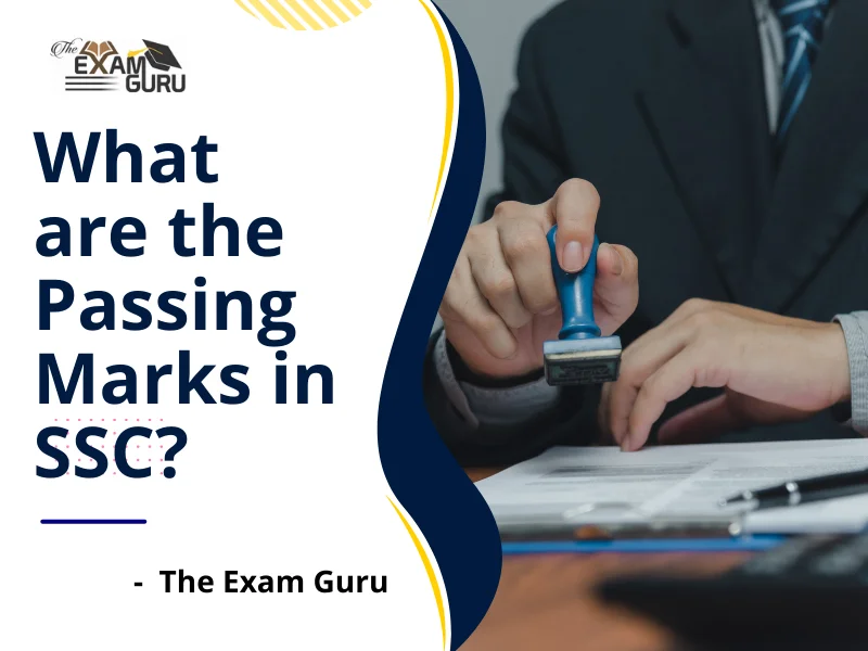 What are the Passing Marks in SSC?